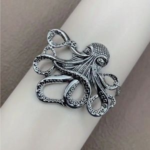 Octopus Silver Tone Bracelet NWT